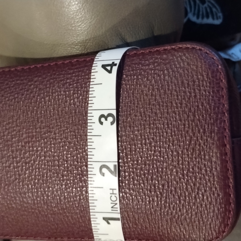 Kate Spade Crossbody Leather Bag Plum - Janell Paloma Purse - Picture 5 of 17